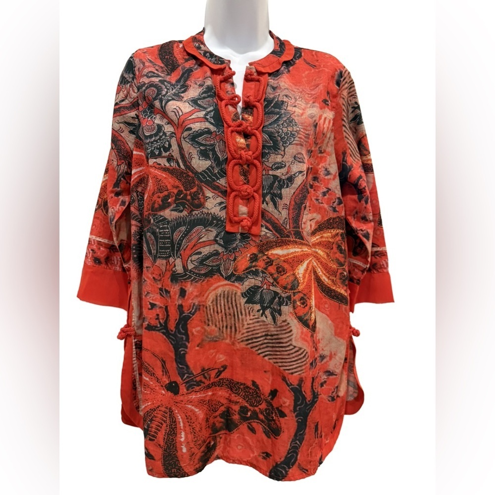 Soft Surroundings Joy Luck Tunic in Small